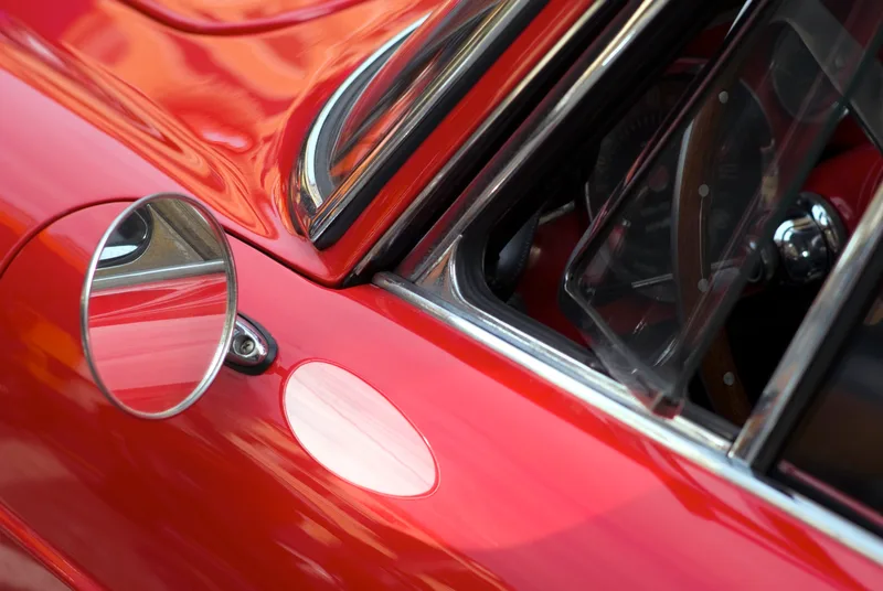 1969 Ferrari 365 GT 2+2 on the Ferrobello SoHo gallery floor