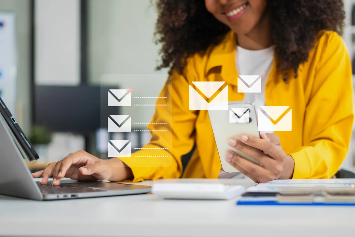Email automation inbox notification