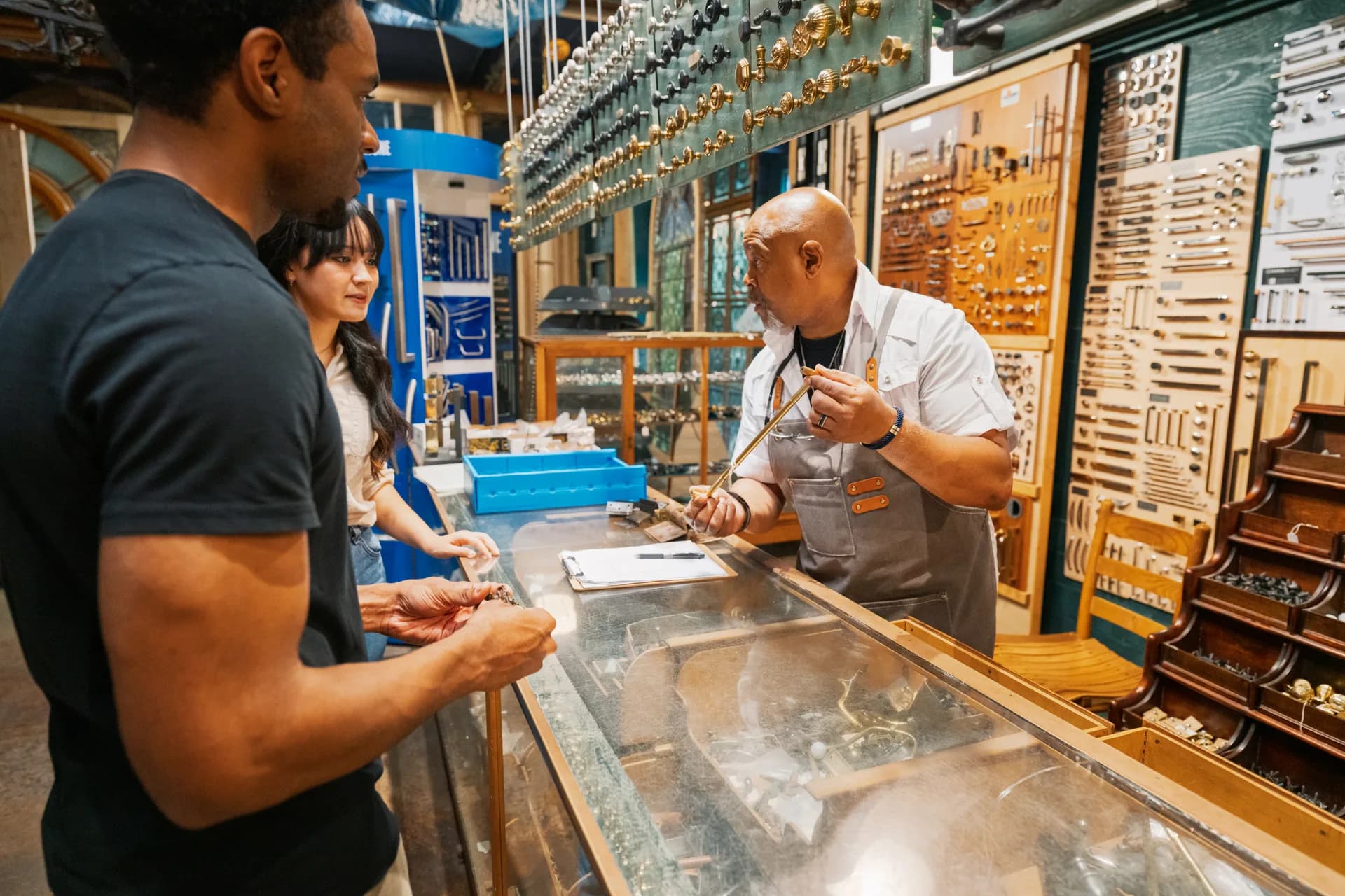 The interior of Holloway Hardware in Falcon Heights