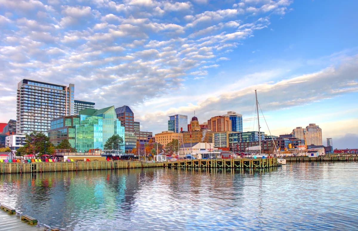 Halifax waterfront skyline, Nova Scotia