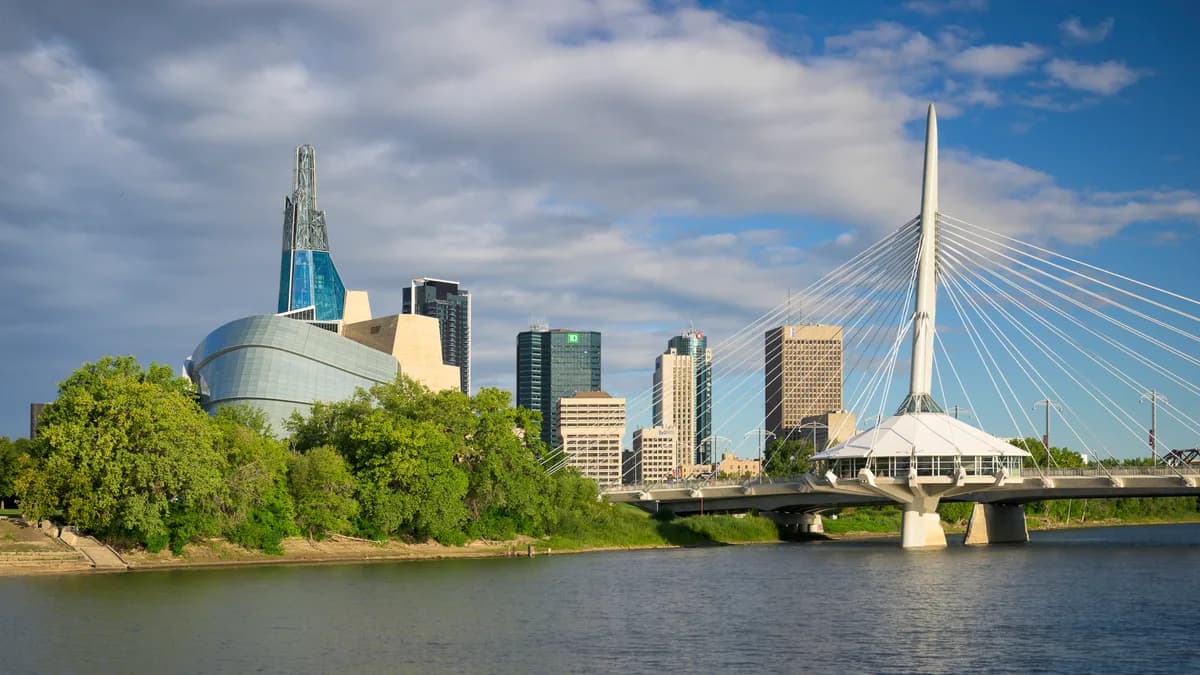 Winnipeg skyline, Manitoba